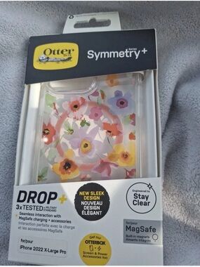 OtterBox Symmetry+ Floral Clear Multi-Color Phone Case for iPhone